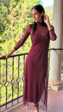 Vestido tul Bourdeos