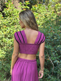 Conjunto Sella magenta