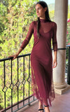 Vestido tul Bourdeos