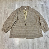 Chaqueta espigas Oversize