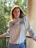 Camisa Cuarteles gris