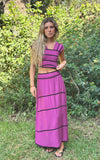 Conjunto Sella magenta