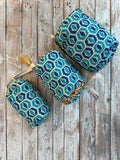 Set 3 Neceseres azules