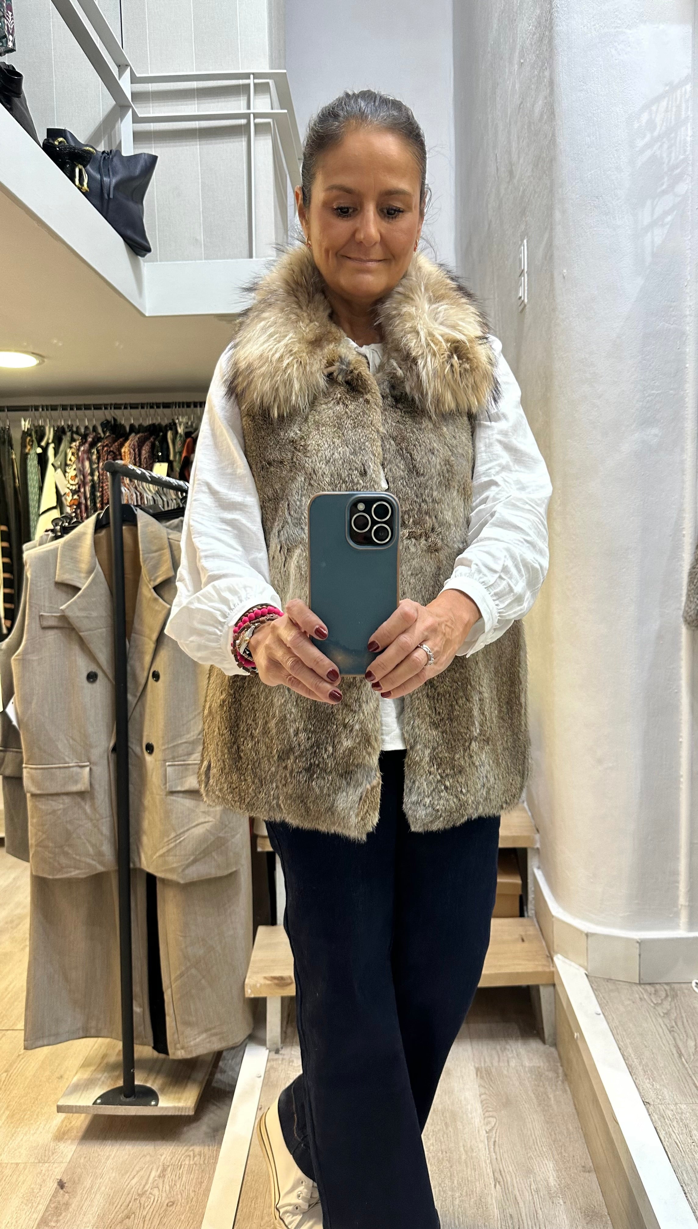 Outfit Chaleco Beige Chaleco Mujer Camel Chaleco Tricot Mujer Shop