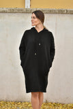 Vestido punto negro