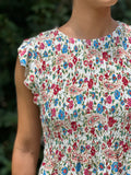 Vestido engomado corto