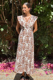 Vestido Proba marrón