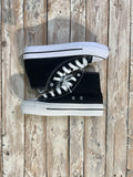 Zapatillas tela black