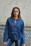 Chaqueta Denim lazos