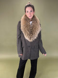 Blazer cuadros paño West