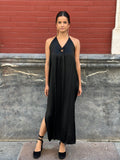 Vestido Satinado arandela