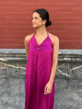 Vestido Satinado arandela