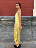 Vestido Satinado arandela