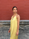 Vestido Satinado arandela