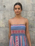 Vestido palabra de honor lulu