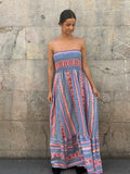 Vestido palabra de honor lulu