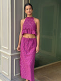 Conjunto lino glitter