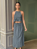 Conjunto lino glitter