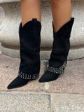 Botas ante tachuelas