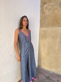 Mono etnico espejos azul