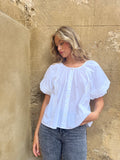 Camisa Blanca mangas abullonadas