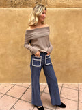 Pantalón de pana bolsillos