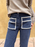 Pantalón de pana bolsillos