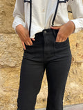 Jeans negros bolsillos
