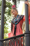 Traje de Flamenca Canastero Coral