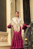 Traje de Flamenca Canastero Buganvilla