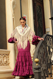 Traje de Flamenca Canastero Buganvilla