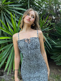 Vestido Engomado flores