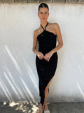 Halter Black