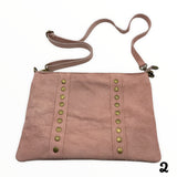 Bolso antelina tachuelas