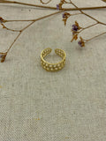 Anillo hojas