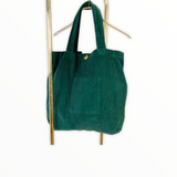 Bolsa de pana con bolsillo